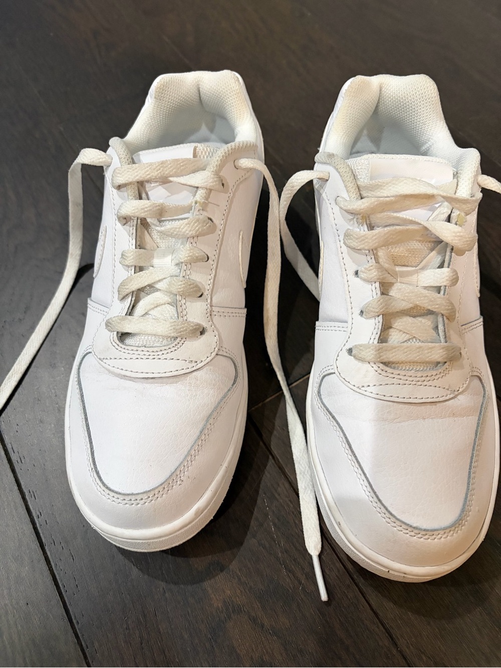 Nike White Low-Top Sneakers